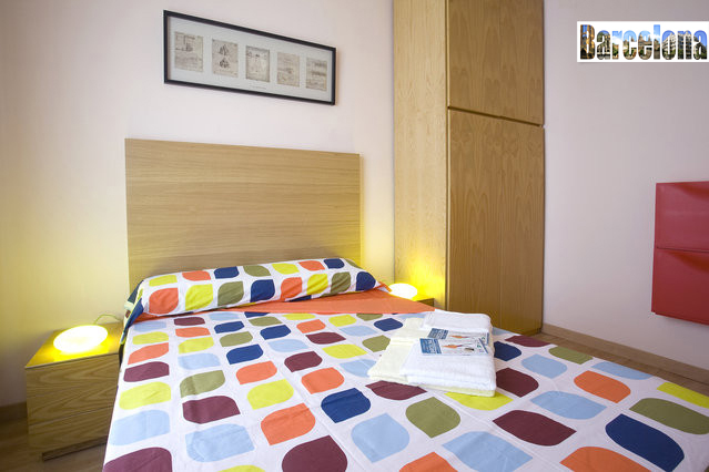 bedroom barcelona centric apartment